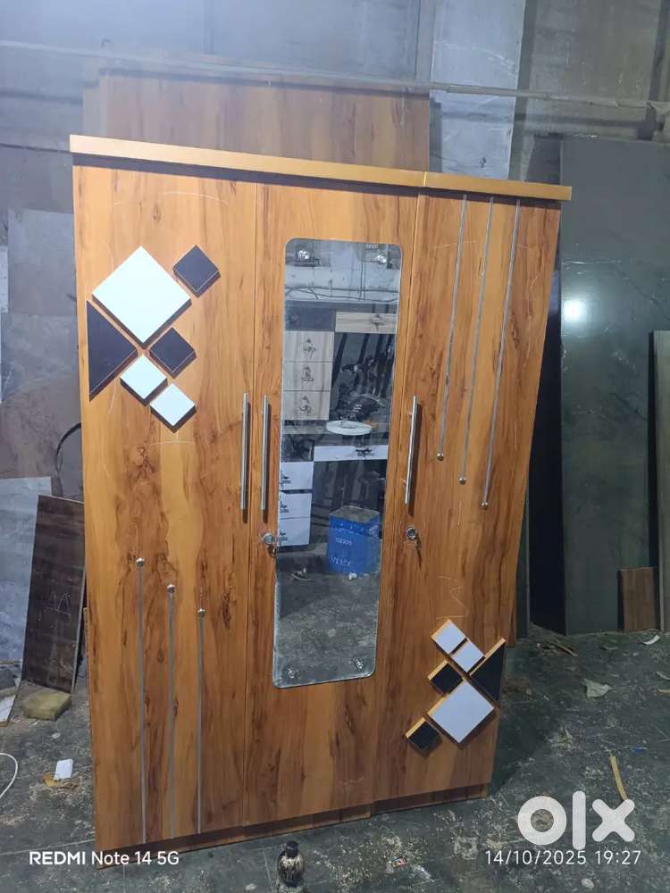 Brand new wooden wardrobe