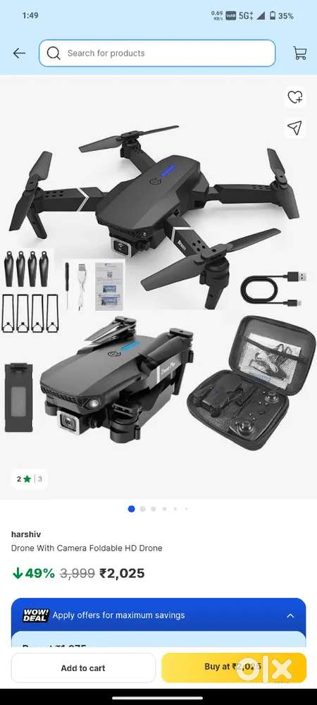 E88 Pro Foldable Drone
