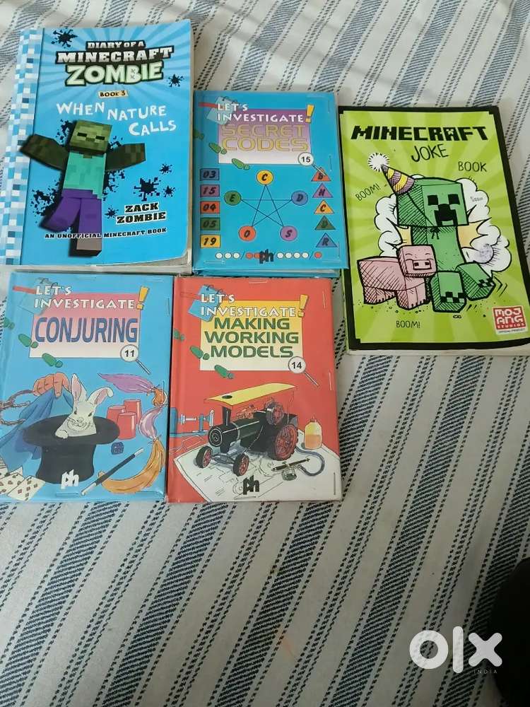Comics and Minecraft books