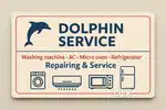 Washing machine refrigerator AC micro oven repair and service