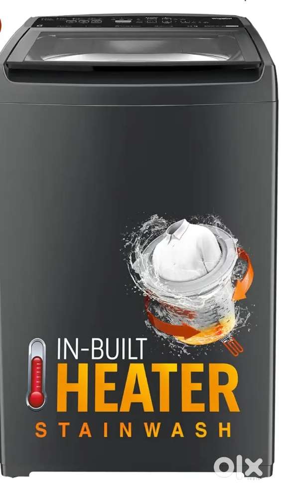 Whirlpool full working 8 kg fully Automatic Top Load