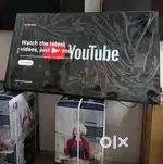 43 inch smart android frameless led tv with 600 channel free