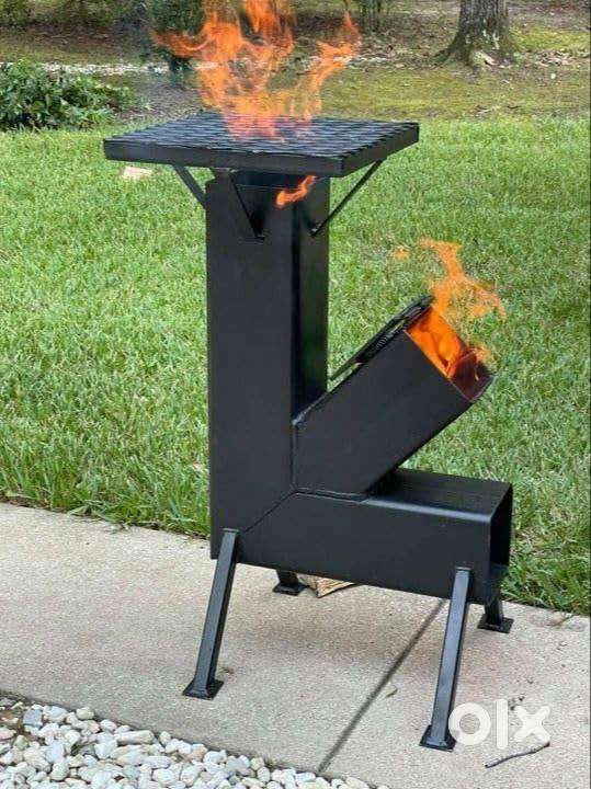 Rocket Stove  Barbeque BBQ Grill