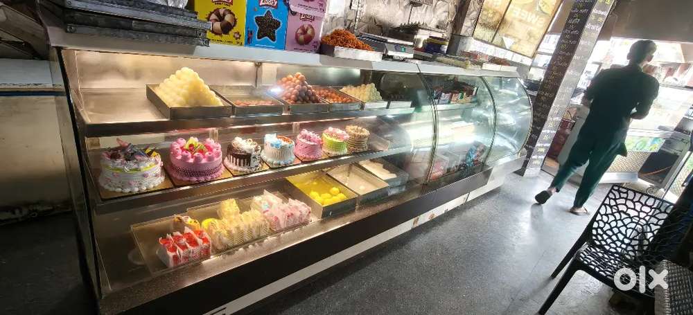 Sweet shop display counter