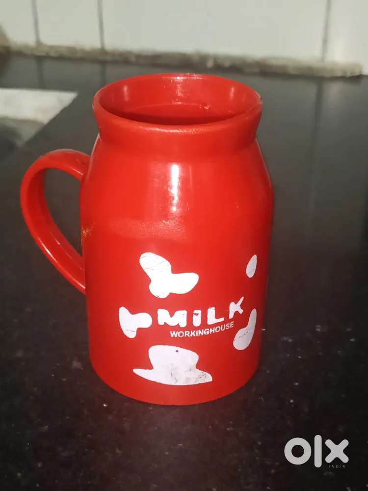 Cow print cup