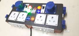 Electrical Wooden Extension Power Supply , 3 Core Wire LED, Heavy Load
