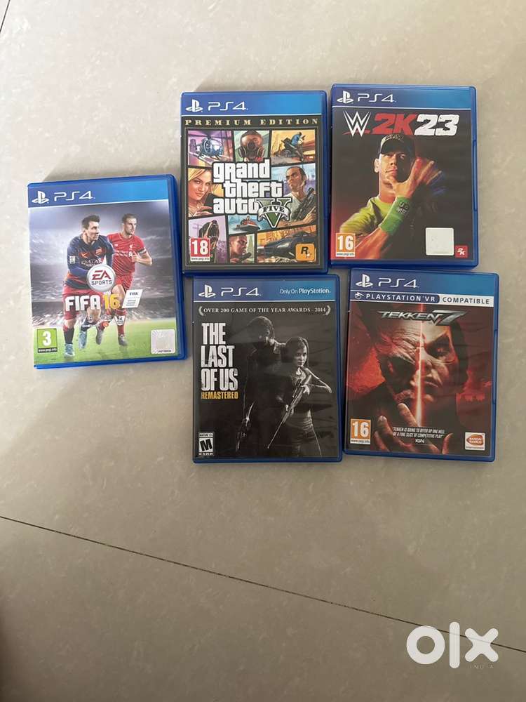PS4 games cd