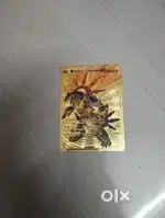 GOLDEN POKEMON GO CARD