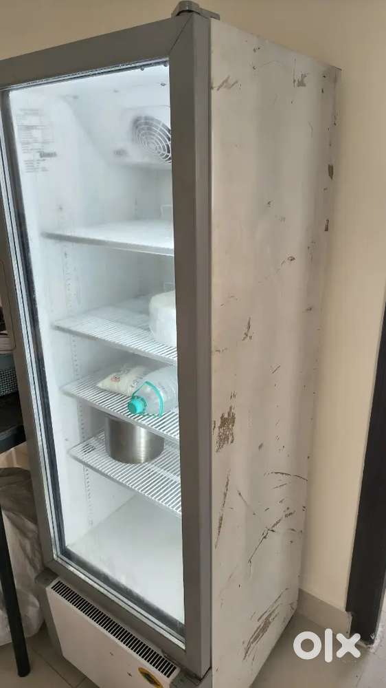 Fridge open glass