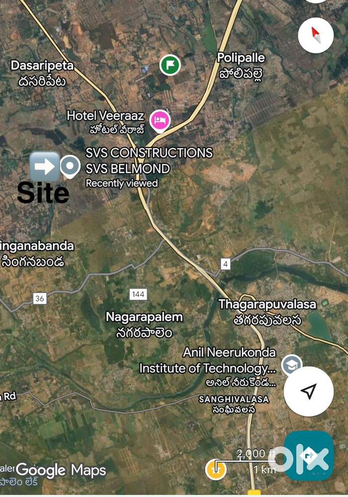 Tagarapuvalasa Y Junction VMRDA PLOTS