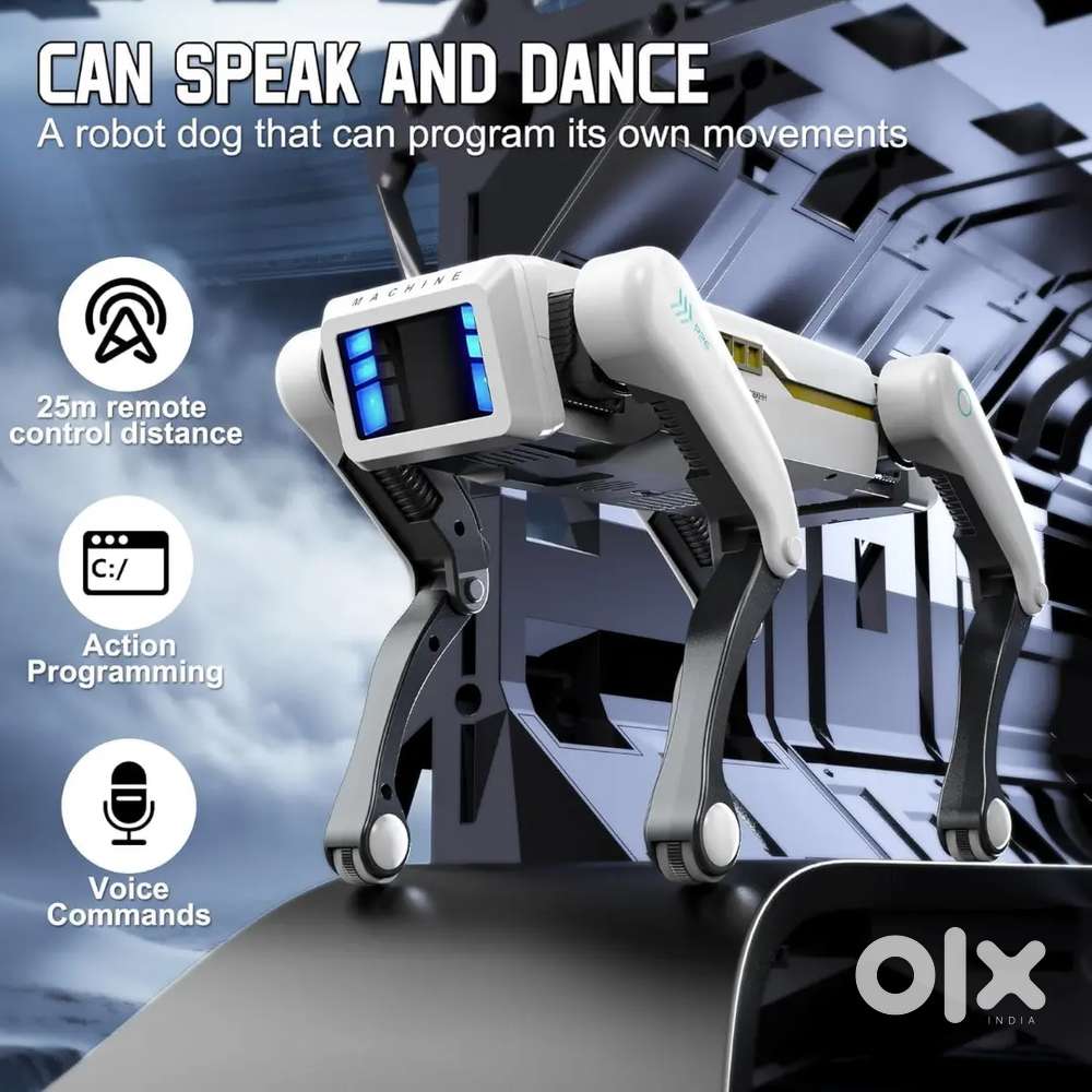 Robot Dog, AI Dog, AI Smart Pet, Will Dance and Kungfu, Voice/App/