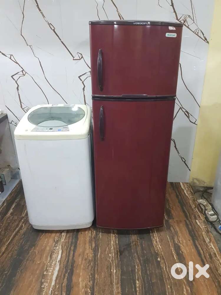 Videocon eco cool refrigerator & haier automatic washing machine*/*