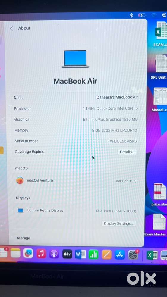 Apple MacBook air