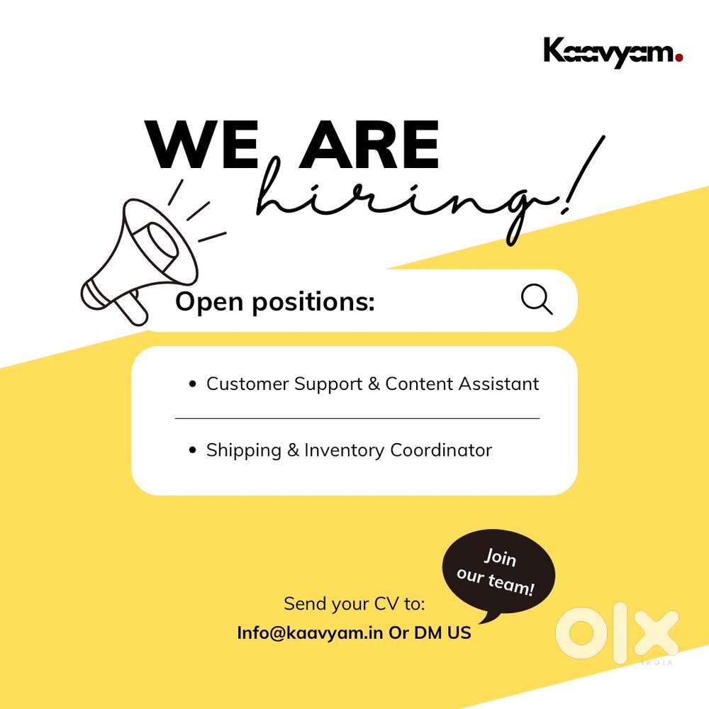 Hiring (Female) – Online Boutique (Full-Time, Vytilla)