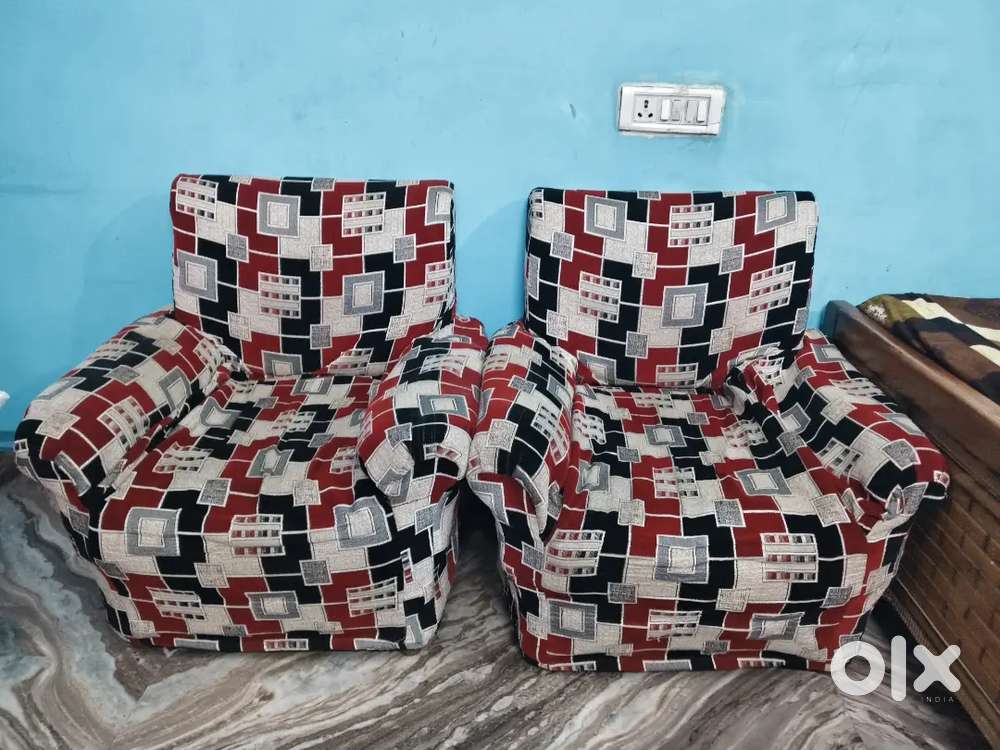 2 sofa with cover