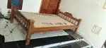 Double cot kattil with mattress 6000