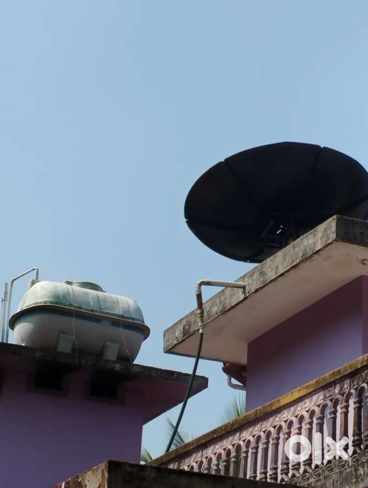 6 Feet c Band Dish Antenna+Receiver