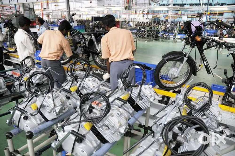 Immediate hiring for manufacturing company