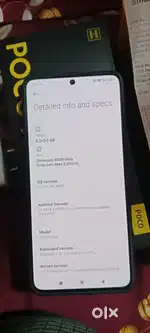 poco x6 pro 5G 10 din old barend  new