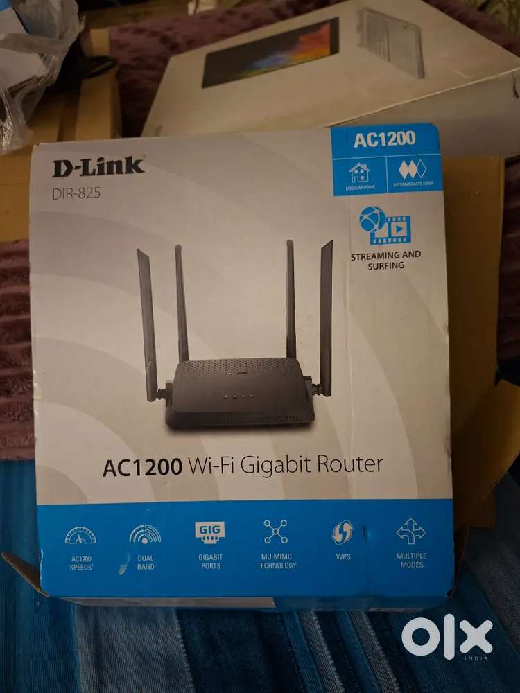 D link AC 1200 WI FI GIGABIT 5 G ROUTER