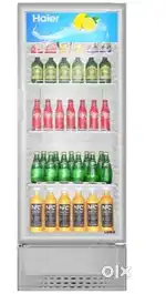 Haier glass door fridge
