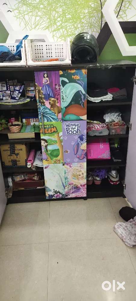 Children Wooden Wardrobe