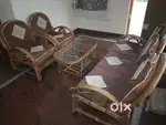 Bamboo Sofa set (3+1+1+Tea table)
