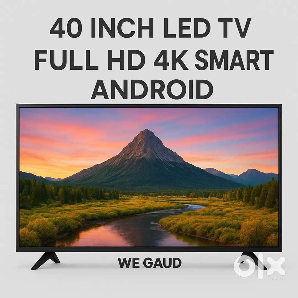 40 inch smart Android LED TV Full HD 4k  1080p seal pack