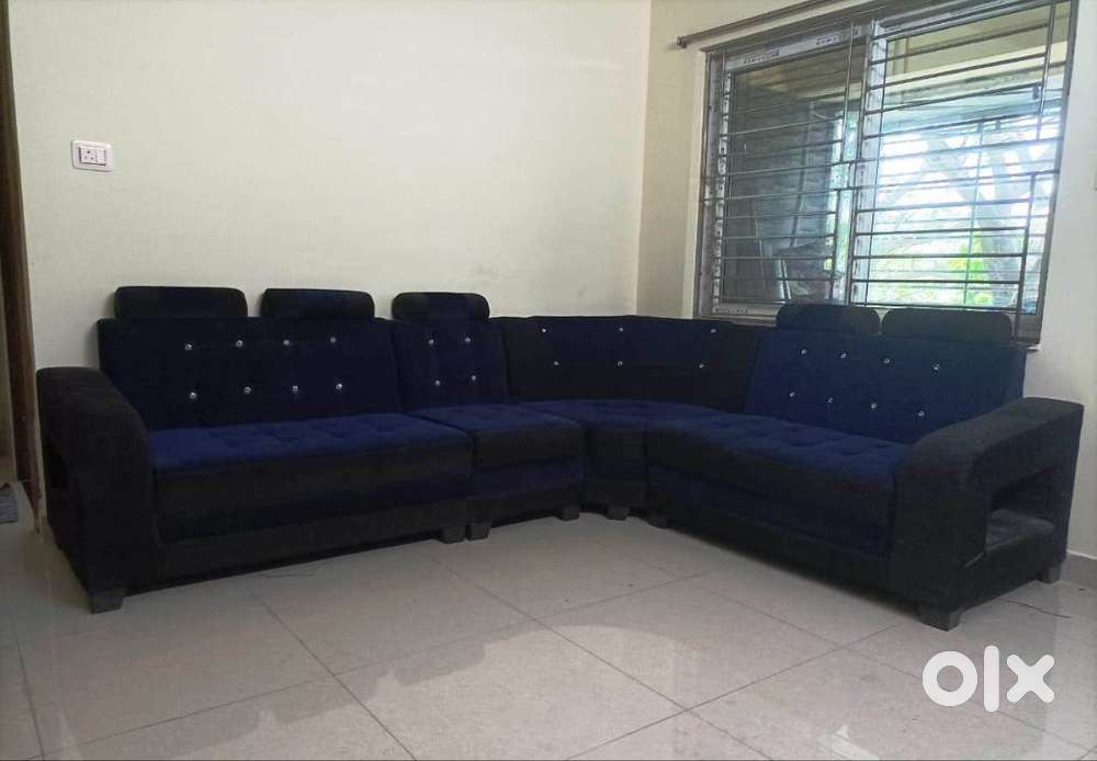 L Shape sofa & Center Table