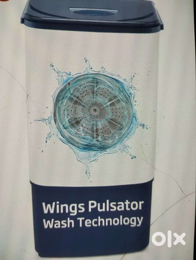 Voltas beko semi-automatic 7.5kg blue color single washing machine