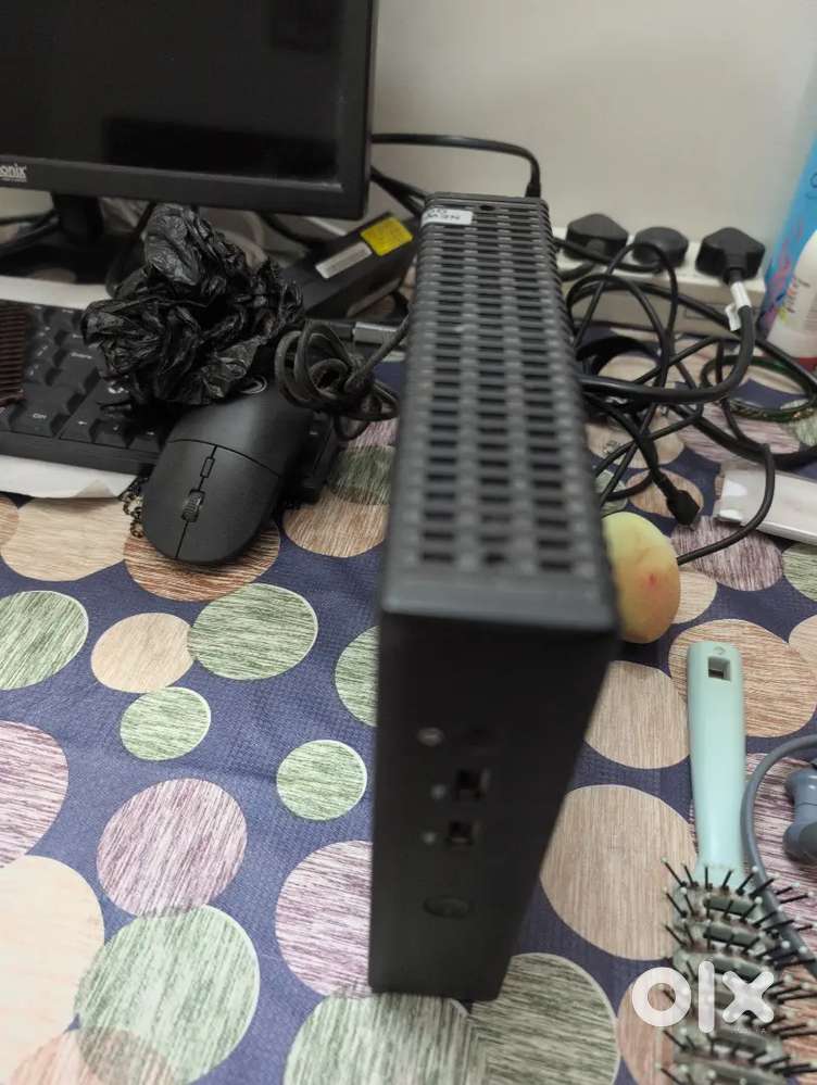 Desktop with all accessories