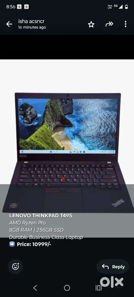 Lenovo ThinkPad t495