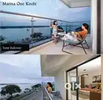 Ultra premium furnished 3 +1 bhk brand new flat at marine drive kochi