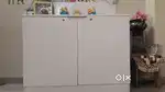 Used White Wooden Cabinet - Good Condition