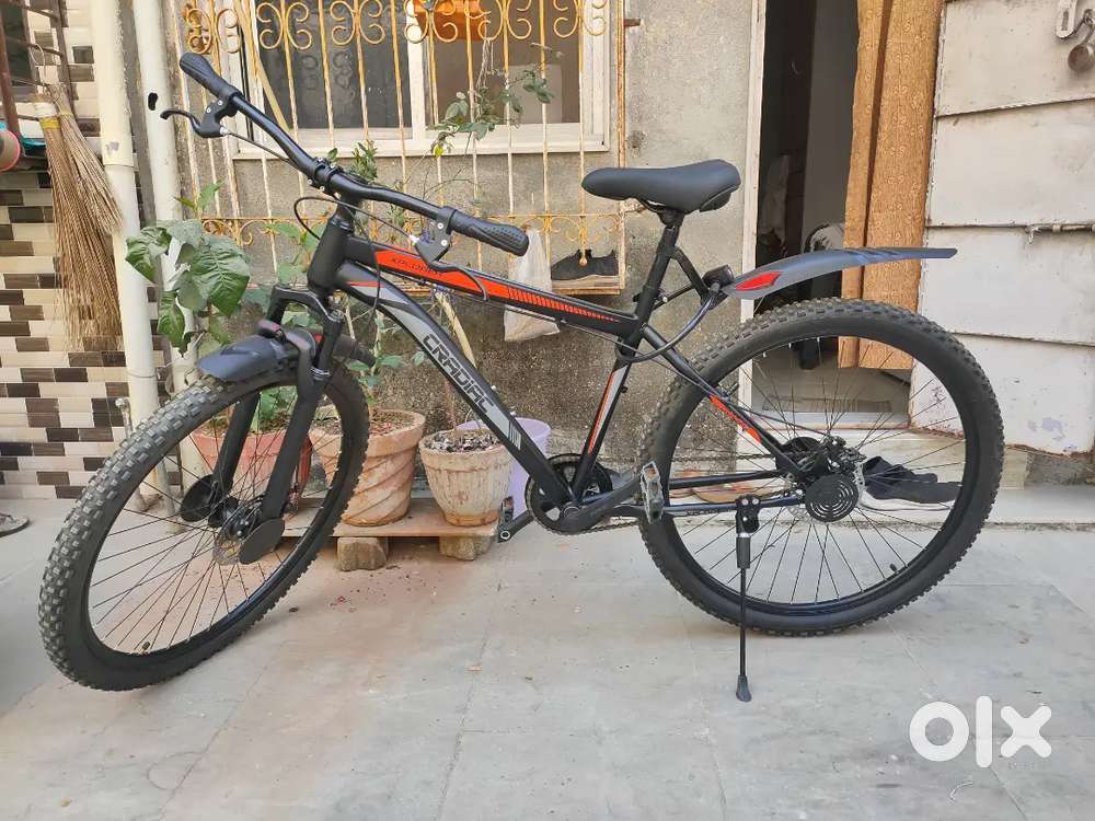 Cradiac Xplorer 29 single speed MTB(2 yr old) with extra seat & cover