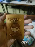 Pokemon gold card