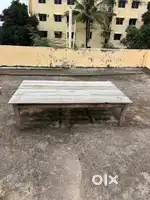 Cot and Table