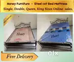 Bedroom Products - Steel Cots Bedattress all sizes sales
