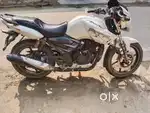 Apache RTR 180 cc white colour