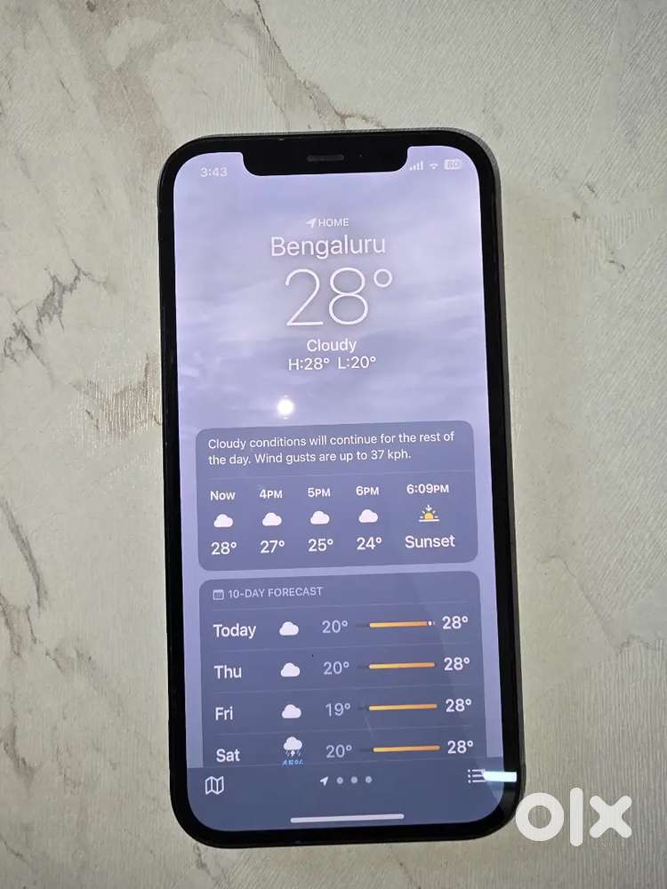 iPhone 12 Black – 64GB – Excellent Condition