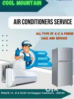 All types ac fridge washing machine split ac service and sales
