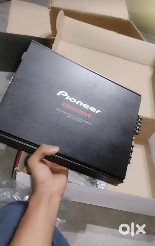 Pioneer 7004, 4 channel car amplifier Amazon Open Box Material