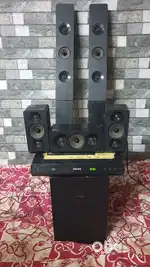 Philips home theatre 5.1 working condition with remote