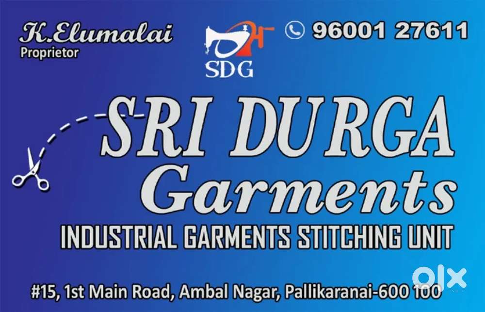 wanted for Stitching Tailor