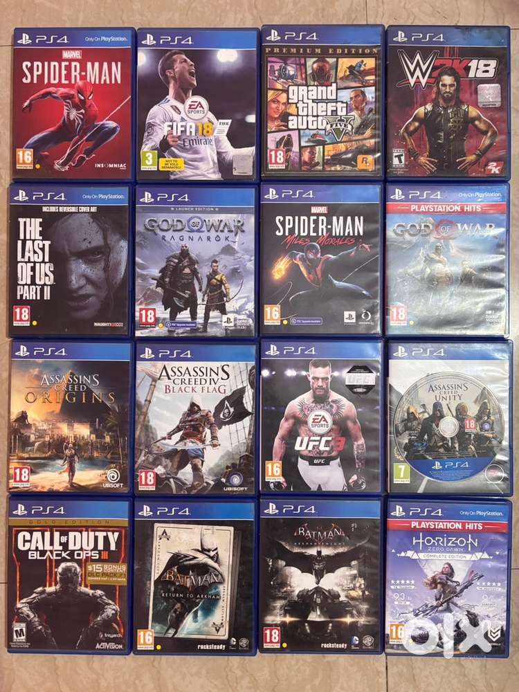 PS4 Games & Controllers ( detail below)