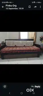 6x6 sofa cum bed and round tipoi