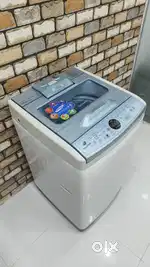 Samsung 6kg AG+ blue and white colour top load fully automatic machine