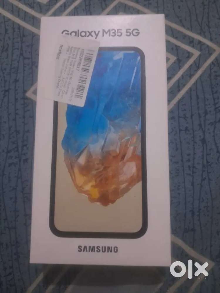 Samsung M35  5g  256gb  6000mah battery  Only 9 month old