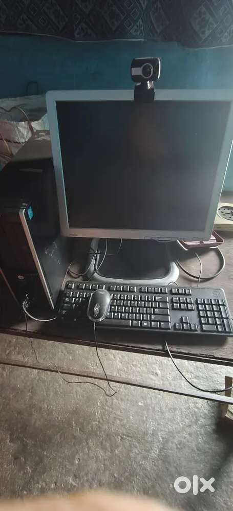 HP Computer Set with all Accessories i3 processor with 4 gb RAM