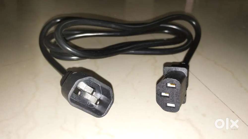 New Extension Power cord for Monitor, printer, CPU.